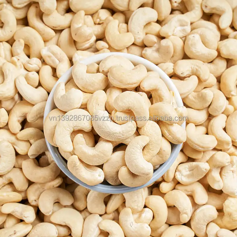 Bulk top-grade kaju cashews with a low minimum order quantity (MOQ)