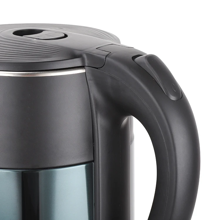2.0L Double Wall Electric Kettle Stainless Steel 360 Degree Boil Water Boiling Electrical Cordless Coffee Household Water Boiler