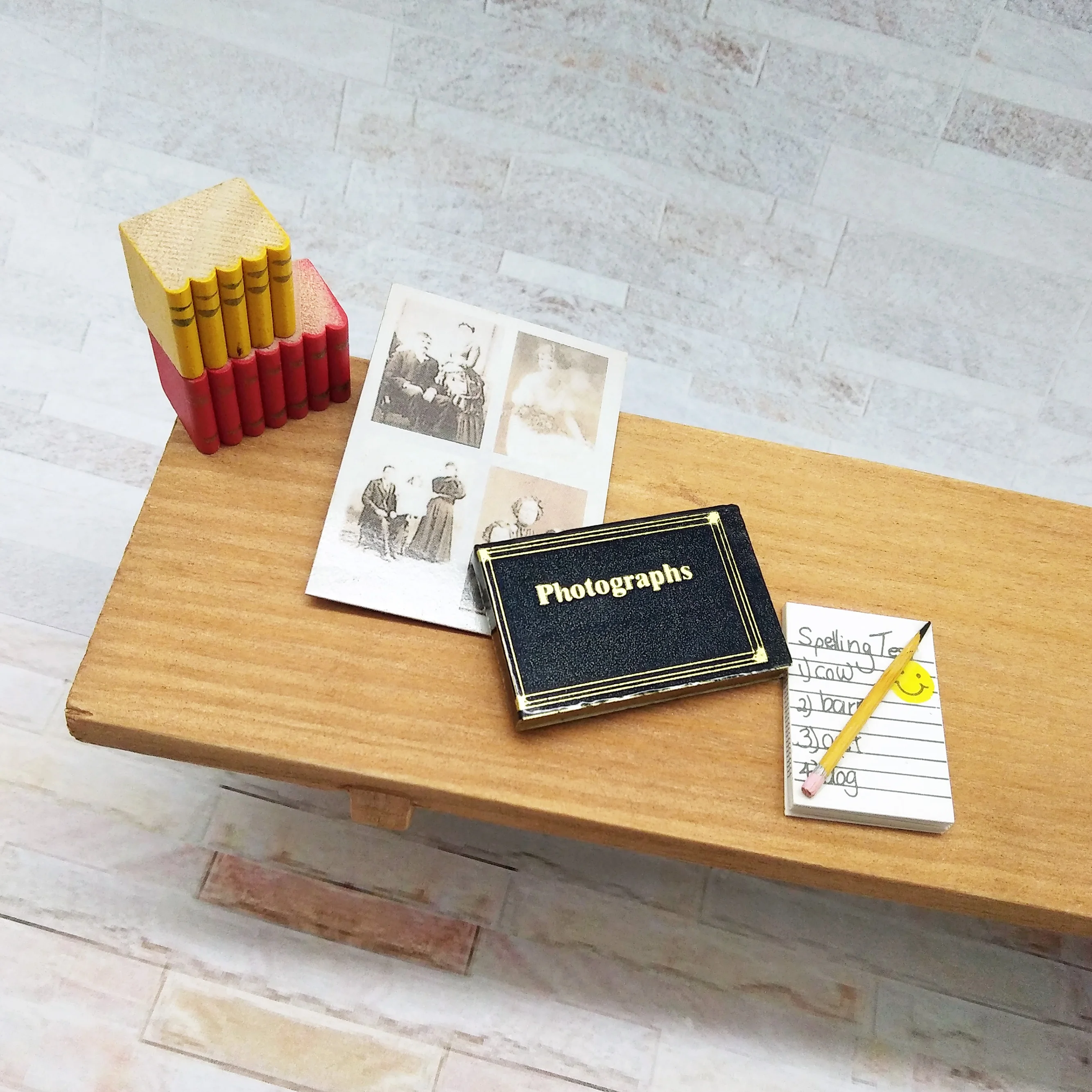 Dollhouse Miniature 1:12 Art workshop Accessories