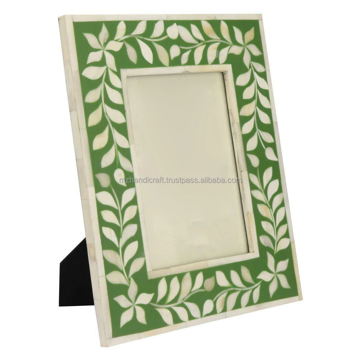 New design mother of pearl and resin  photo frame for decoration with best price