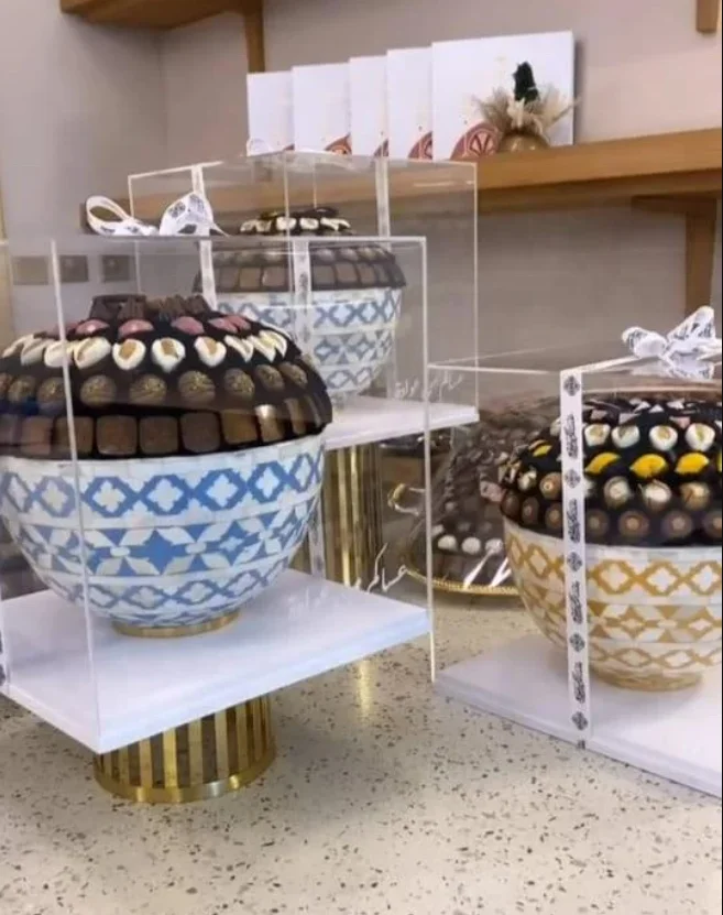 Mother of Pearl Bowl Chocolate Dessert Bowl Bone Inlay Mother of Pearl Dessert Stand Cake Platter Chocolate serving bowls