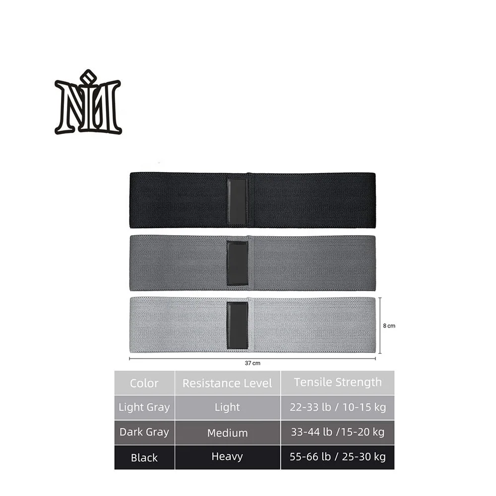  Фитнес окружность бедра ремешок самое лучшее качество горячей продажи большой попой; Цвет черный серый винный круг сопротивление фитнес-браслет