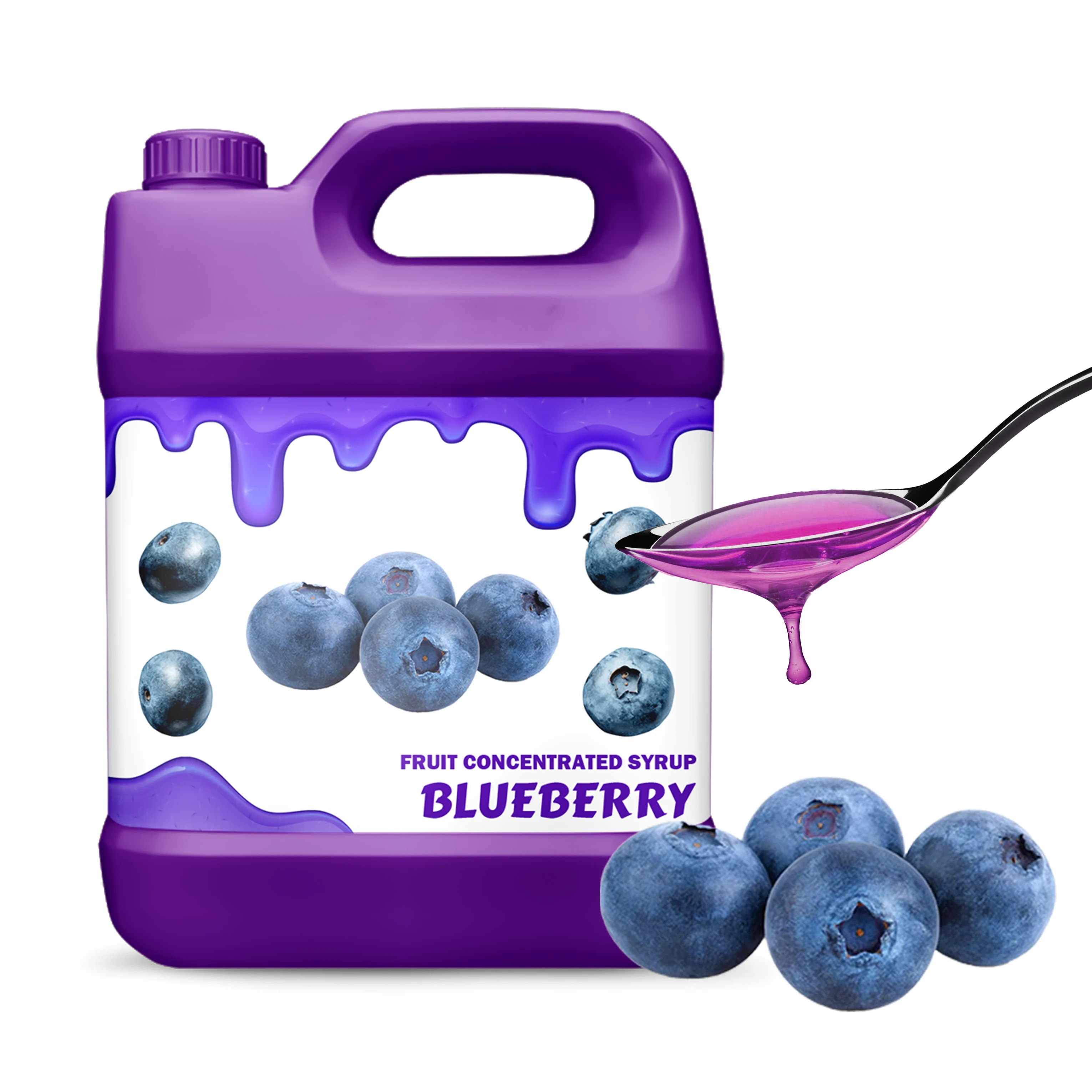 Blueberry Concentrated Juice Fruit Syrup