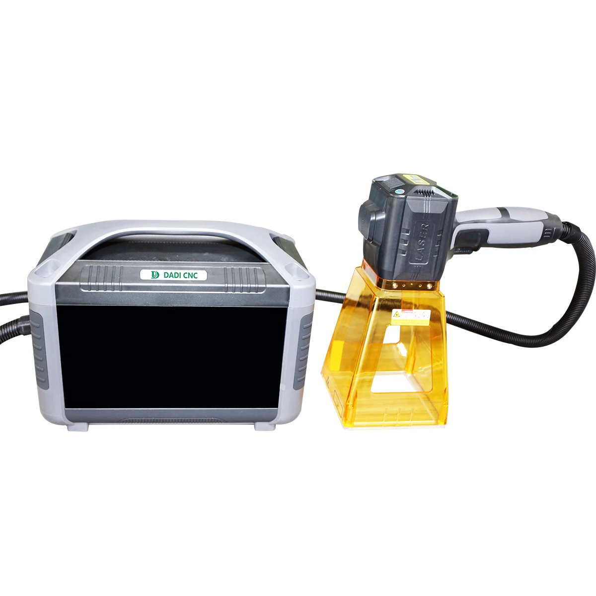 DADI CNC mini handheld fiber laser marking machine 20w 30w 50w for plastic pvc rubber metal