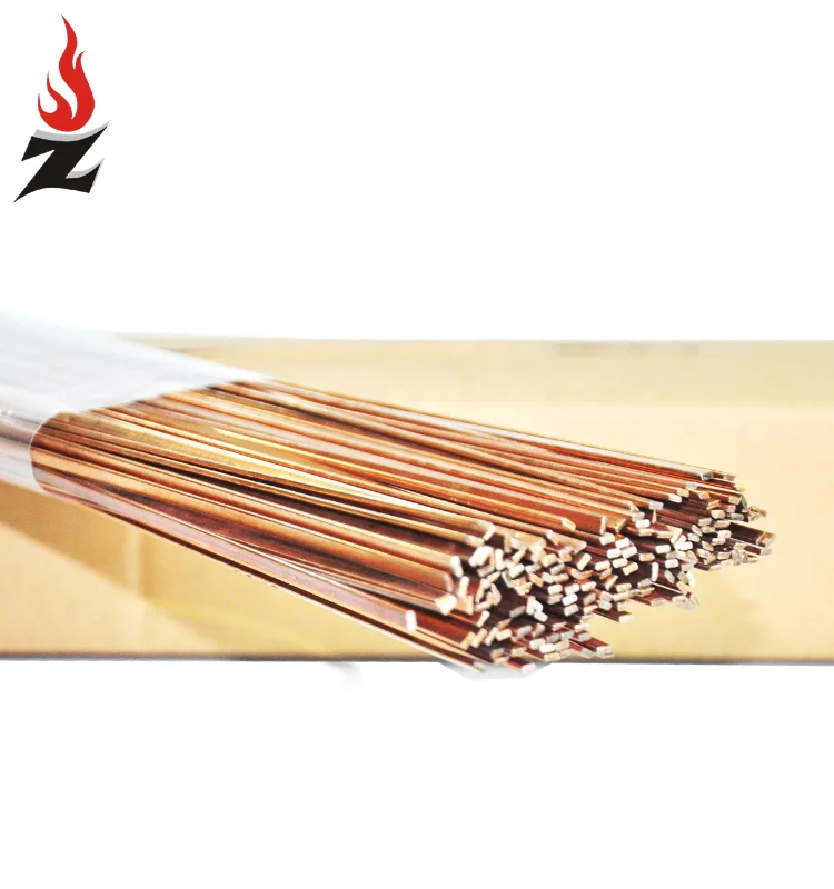 
0% silver brazing alloy bcup2 phosphor copper brazing welding rod for copper 