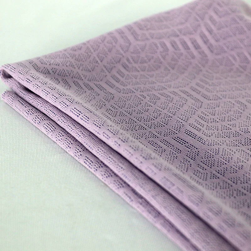 Polyester, jacquard, wicking, circular knit, moisture absorption, quick dry, functional, Polyester jacquard knit for casual wear