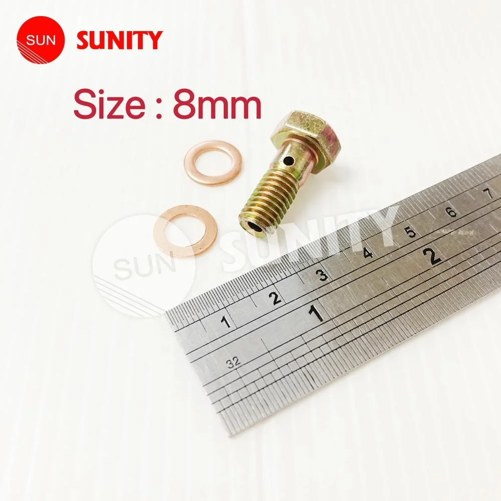 TAIWAN SUMITY  excellent quality BOLAT PIPE JOINT 8MM TS50 TS60 TS70 TS80 TS105 PACKING 8  for Yanmar  engine parts