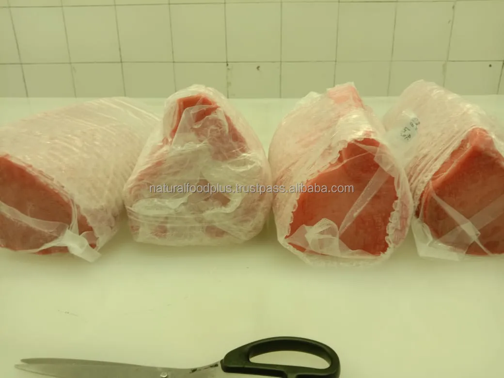 Frozen YF Tuna center cut loins size 5-8lbs . (Loin diameter in center 8-17 cm ) from Viet Nam