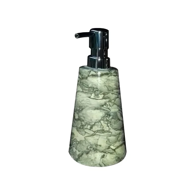 bathroom accessories 2021 Hot Sale - Bali Shampoo Dispenser Natural Stone Marble