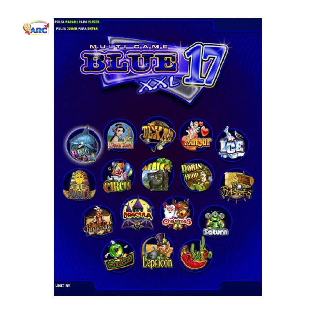 XXL 17 in 1 blue Vertical ultimate game machine WMS510 POG game board manufacturer juego de tragamonedas