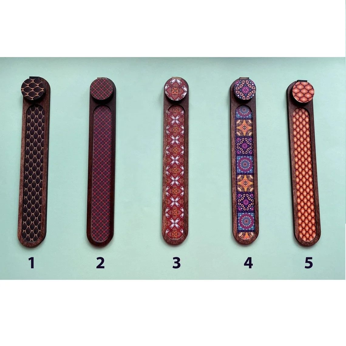 Factory Direct sales Home Decoration Hand Painted Wooden Incense Stick Holder or Ash catcher by ZAMZAM IMPEX at wholesale rate