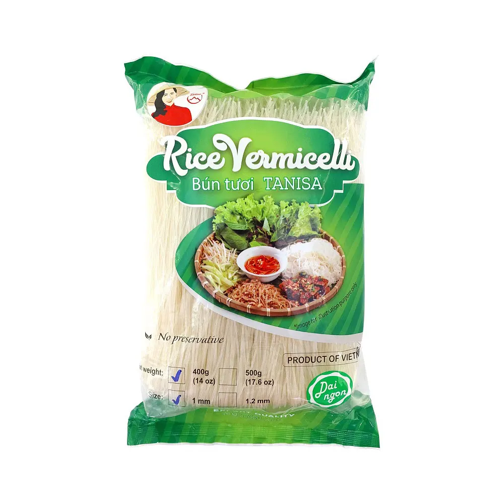 Top Products Vietnamese Dry White Rice Vermicelli Noodle Low Carb Noodles In Bulk Stock Sale HALAL, ISO, HACCP Certification