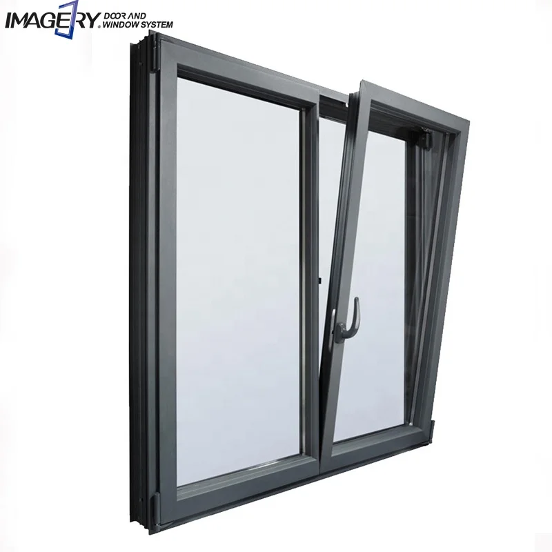 Imagery brand other windows customized design tilt and turn aluminium windows glass windows with China top brand hardware