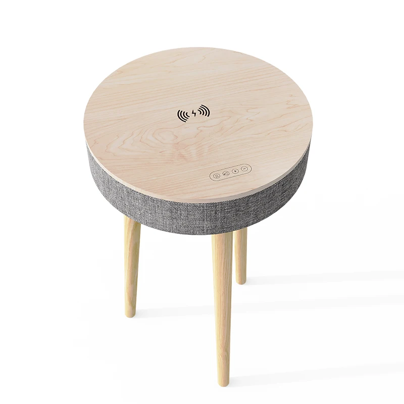 Hot Sale Home Studio Table Speaker Wireless Charging Bluetooth Excellent Sound Battery Audio Indoor Speaker