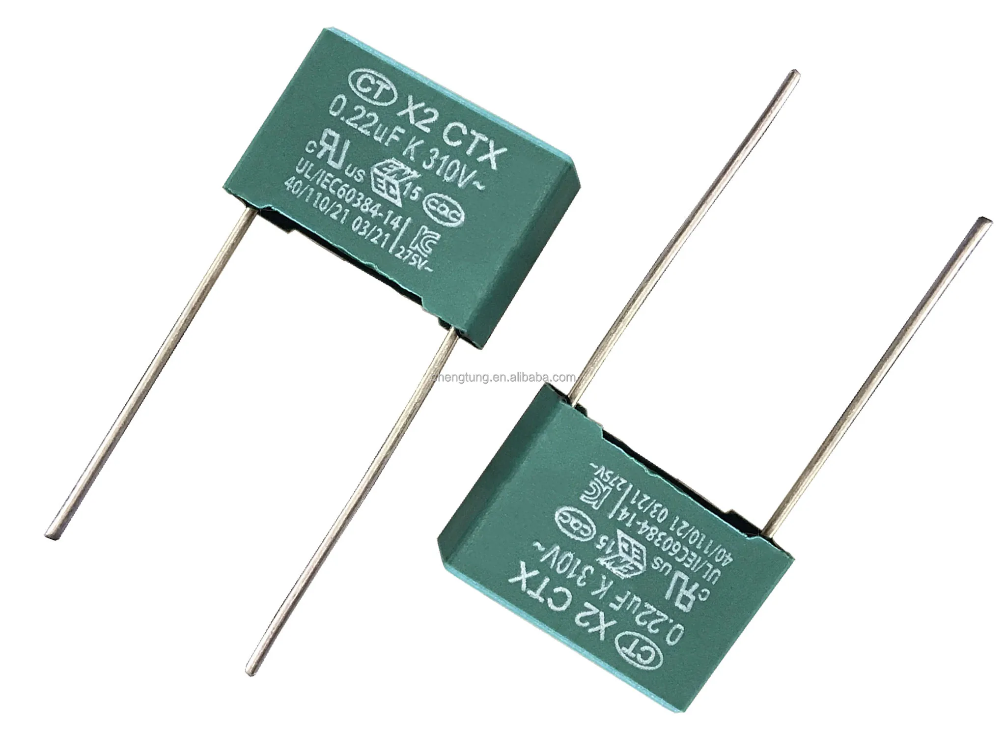 Защитный конденсатор из металлизированной полипропиленовой пленки X2