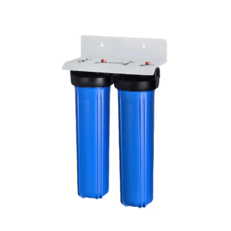 Большая синяя система фильтрации воды