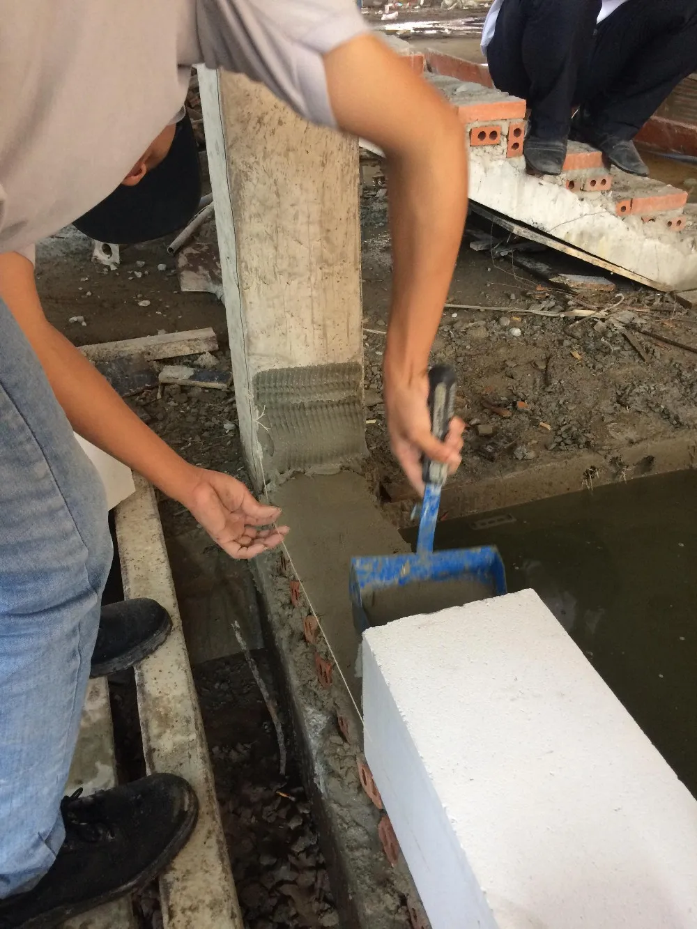 EBLOCK Industrial Design Style Construction Mortar for Plastering and Masonry Direct WhatsApp/Line +84963256210