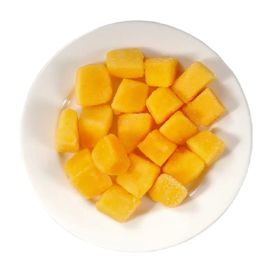 New Arrival 100% Fresh & Pure Frozen Mangoes Quality Assurance IQF Dried Mango Chunks / Frozen Mangoes Supply