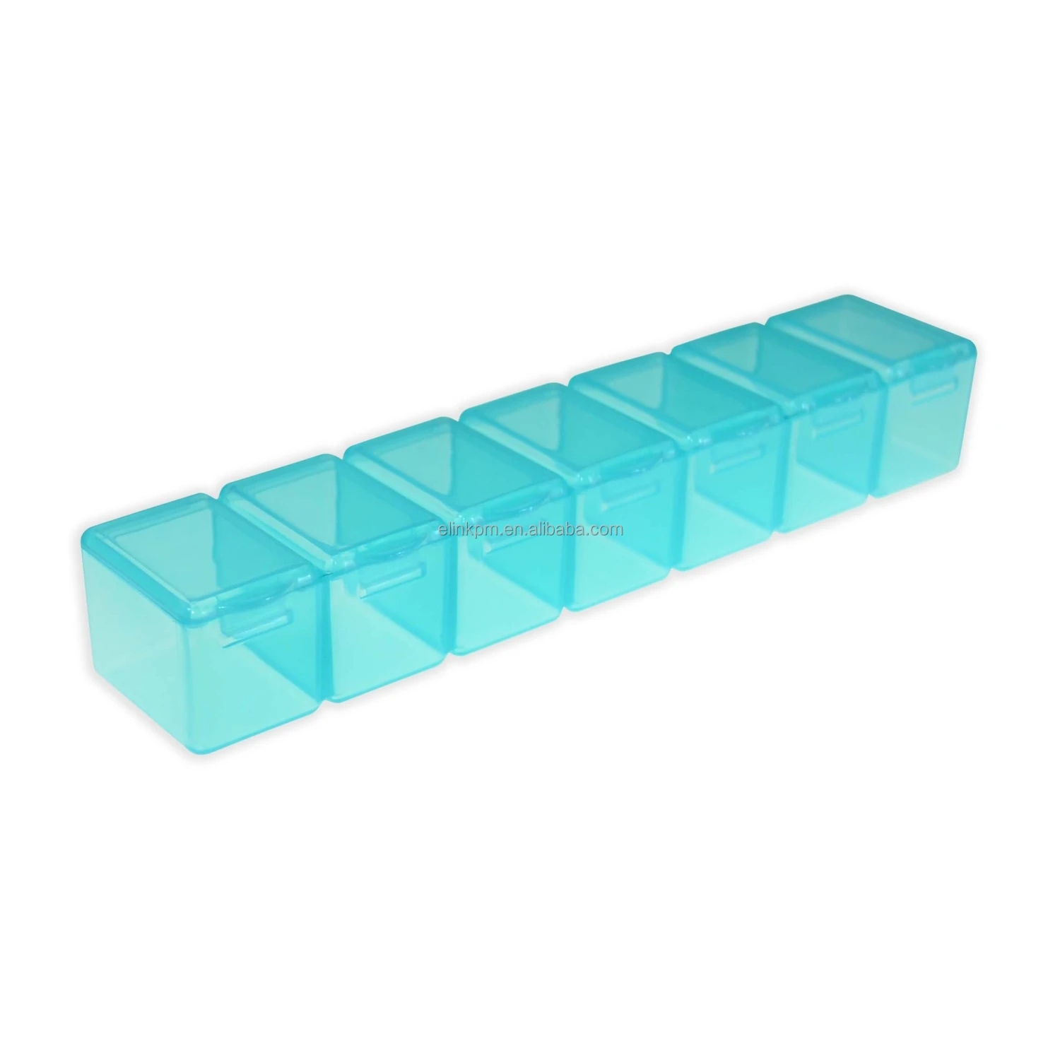 Plastic Tablet Pill Box Organizer Weekly Pastillero