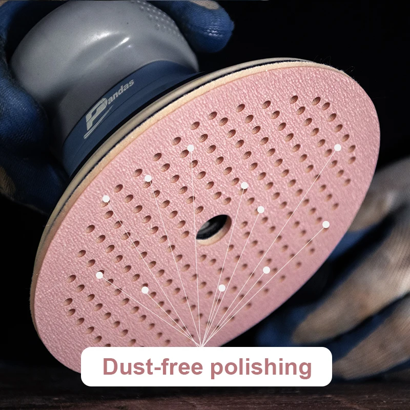 Super Soft Foam Sanding Disc Waterproof Wet or Dry Silicon Carbide Grain Sponge Sanding for Gentle Sanding and Polishing