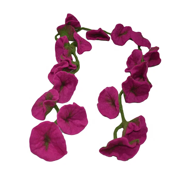 Felt Best seller flowers in Nepal/Fair Made Felt Flowers/Ethically produced Felt products and felt flowers in Factory price
