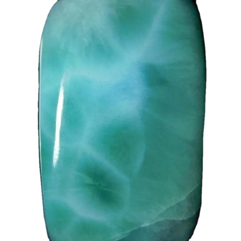 Premium Export Quality 100% Natural Sky Blue Larimar Loose Genuine Cabochon Gemstones Available at Wholesale Prices Bulk OEM