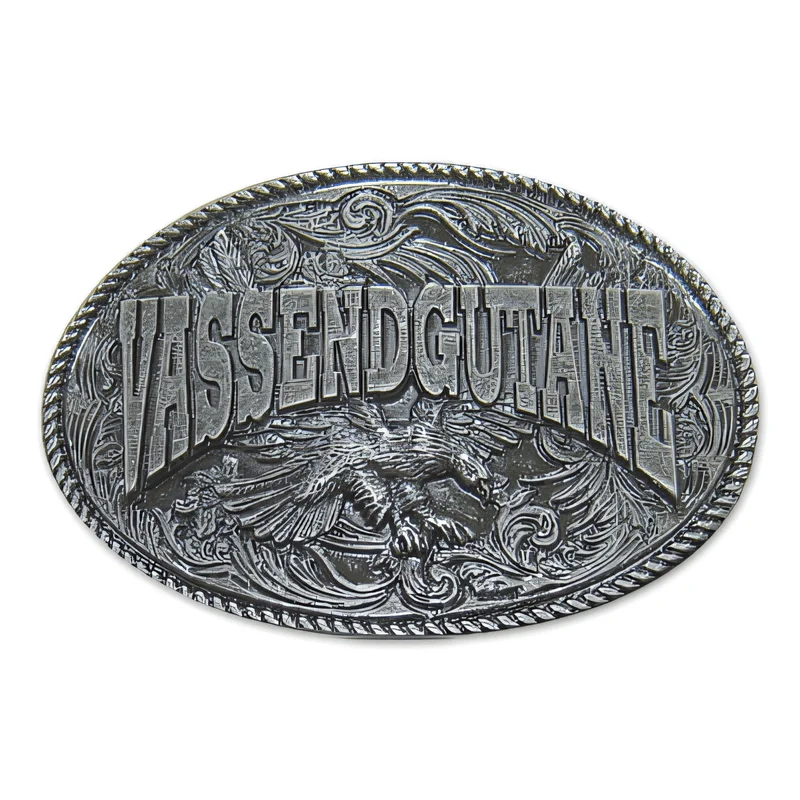 Customized 3D LOGO High Quality Metal Belt Buckle Gold Belt Buckle for Boxing Sport Gift