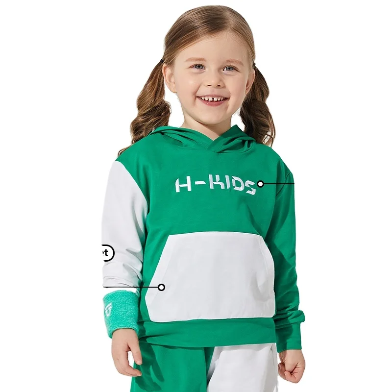 Kids Boy Suit Plain Style Clothes 2021 / Casual Sweater Long Sleeve Little Boys Sweat Suit / Two Piece Jersey Tracksuit For Boy