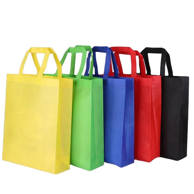 FREE SAMPLE Custom Eco Friendly PP Non-woven Tote Bags Non Woven Shopping Bags