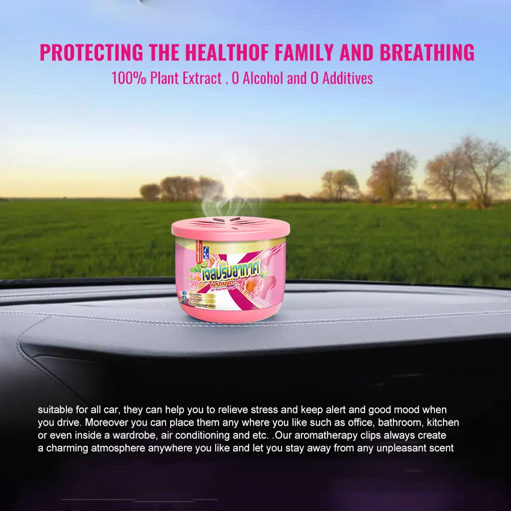 AJYF Long lasting scent air freshener car custom logo design private for car