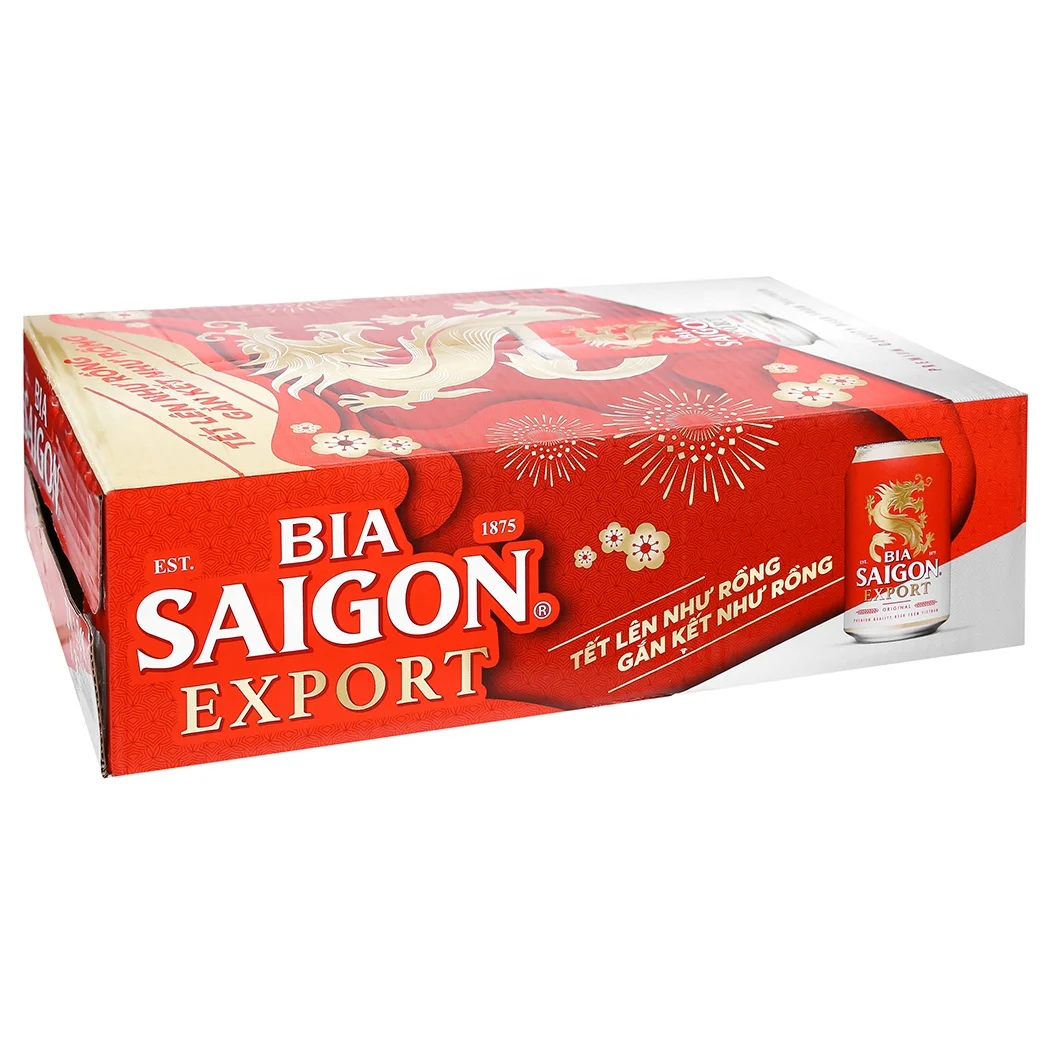 SAIGON EXPORT BEER CAN 330ML