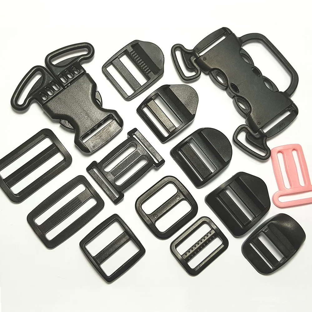 Safety Quick Release Slide Plastic Strap Buckles
