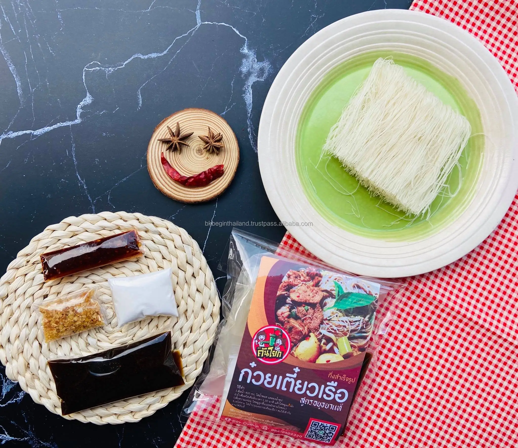 Thicken Soup Noodles Pork Blood Soup Noodles Instant Noodle  Ready To Cook