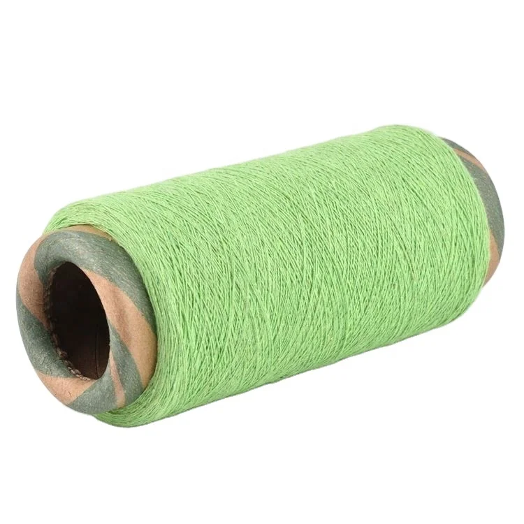 Cheap price light green twist cotton weaving yarn NE 4S weaving yarn for brazil market