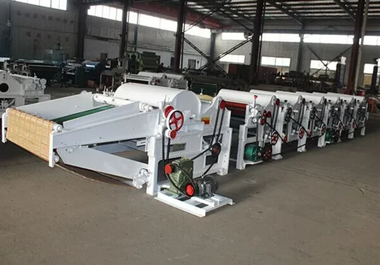 Small Cotton Fabric Waste Recycling Machine Cotton Fiber Processing Machine