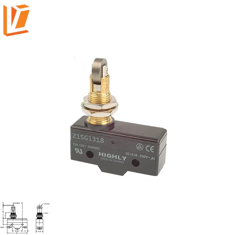 Z15G1300 Pin plunger  micro switch plunger type