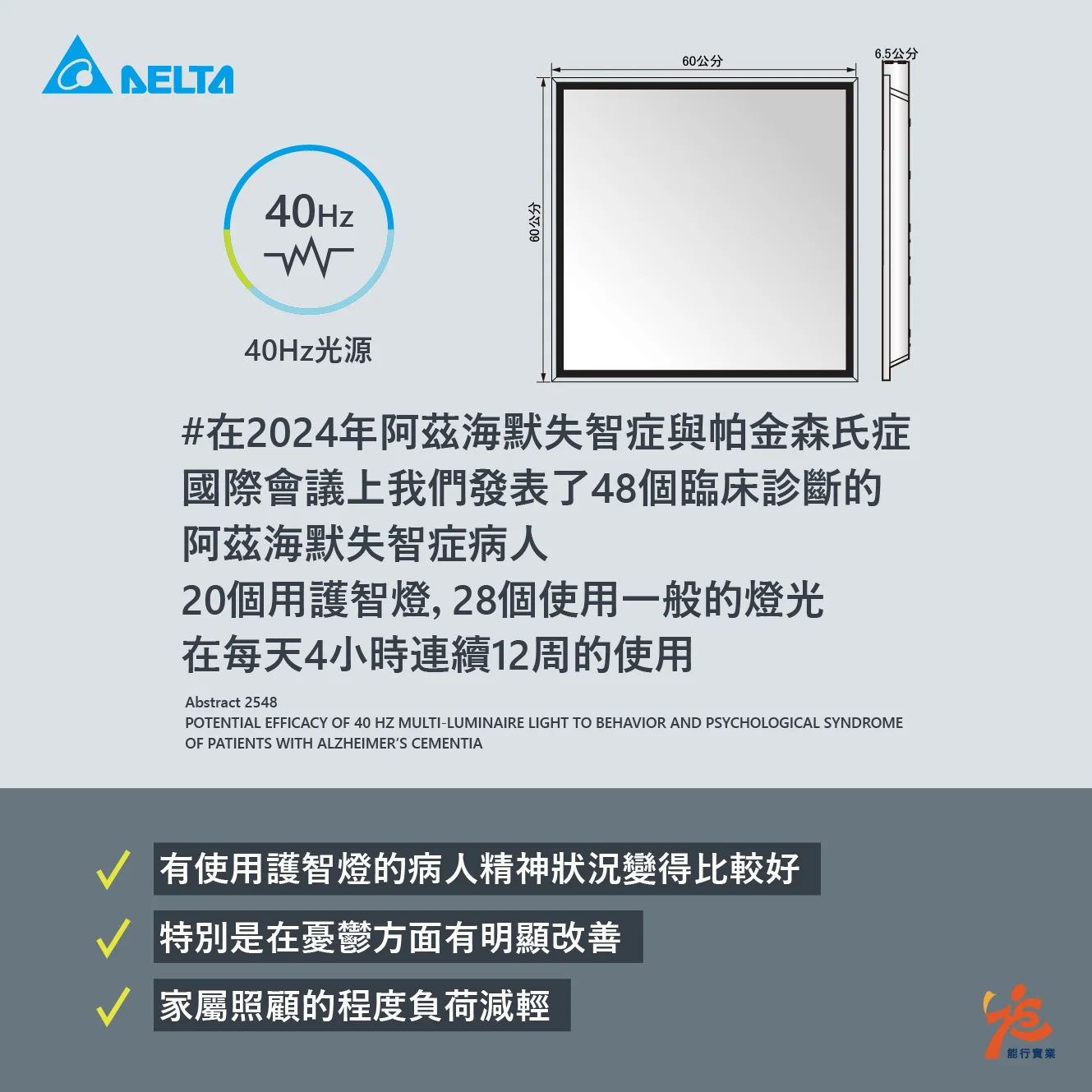 Taiwan Spots Square White Flat Panel LED Lights Home Remote Control Medical Application for Dementia Prevention