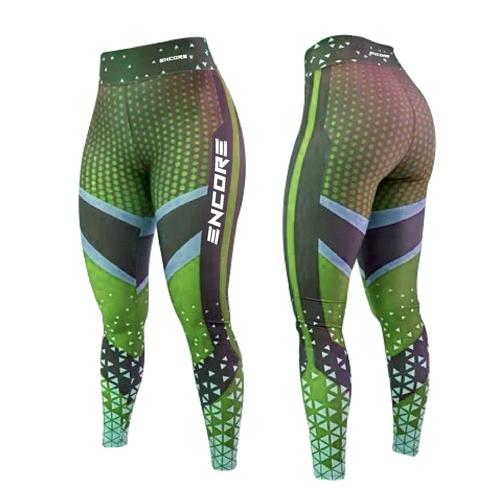 Women Workout Leggings Latest Design Squat Proof High Waist Compression Leggings Fitness Yoga Wear Leggings