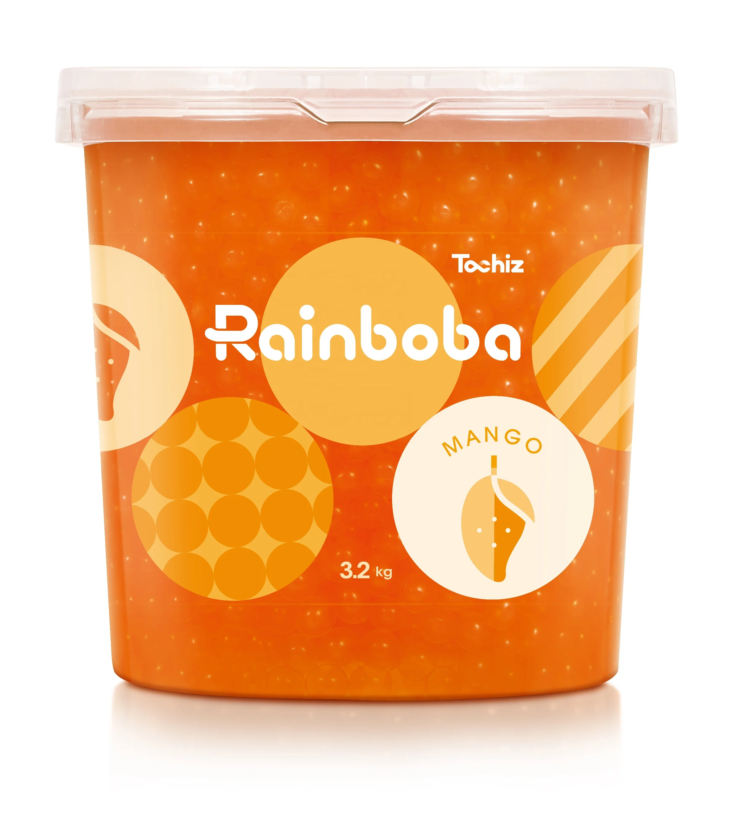 Taiwan made Popping pearls Mango flavor for dessert