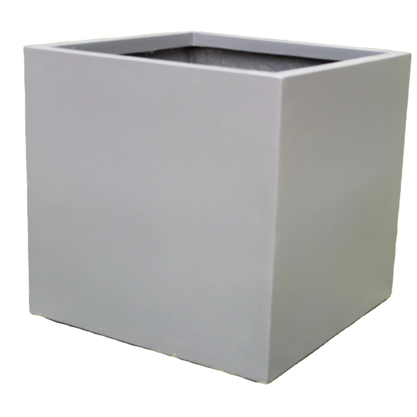 Classic look FRP Resin Square Fiberglass Planter Pot used at homes hotels malls offices and airports