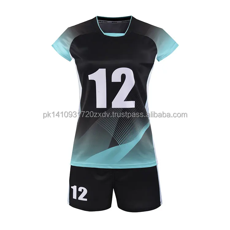 Custom Volleyball Uniform Design Your Own Volleyball Jersey Professional manufactured Custom Sublimated Volleyball uniform