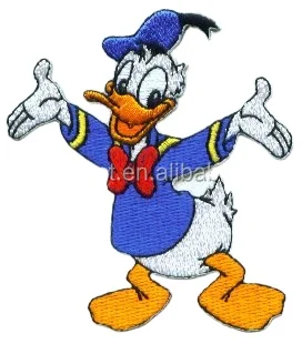 Fabric  Embroidery Custom Design Cute Cartoon Patches for Clothing