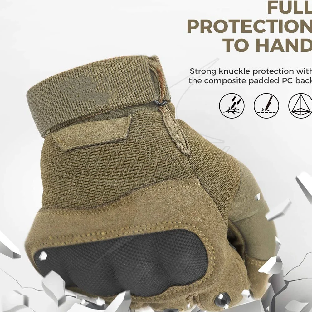 Нейлоновые тактические перчатки для спортивных тренировок и работы на заказ