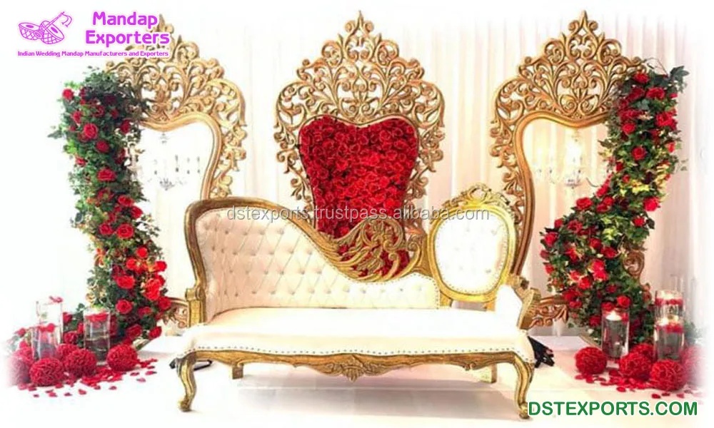 Sri Lanka Grand Theme Wedding Backstage Panels South Indian Wedding Stage Backdrop Frames Exclusive Wedding Stage Backdrop Panel