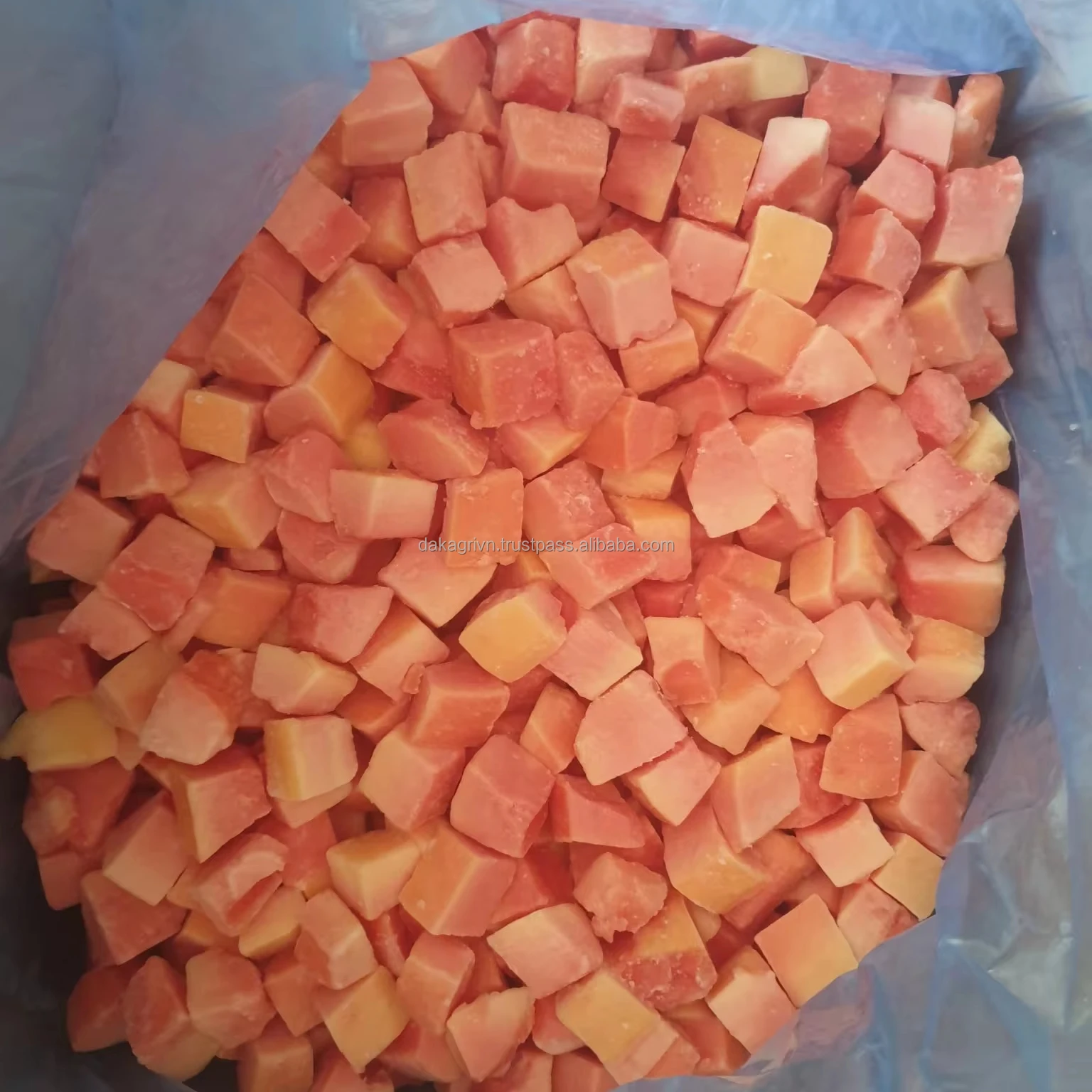 Высококачественная вакуумная упаковка для замороженной Папайи