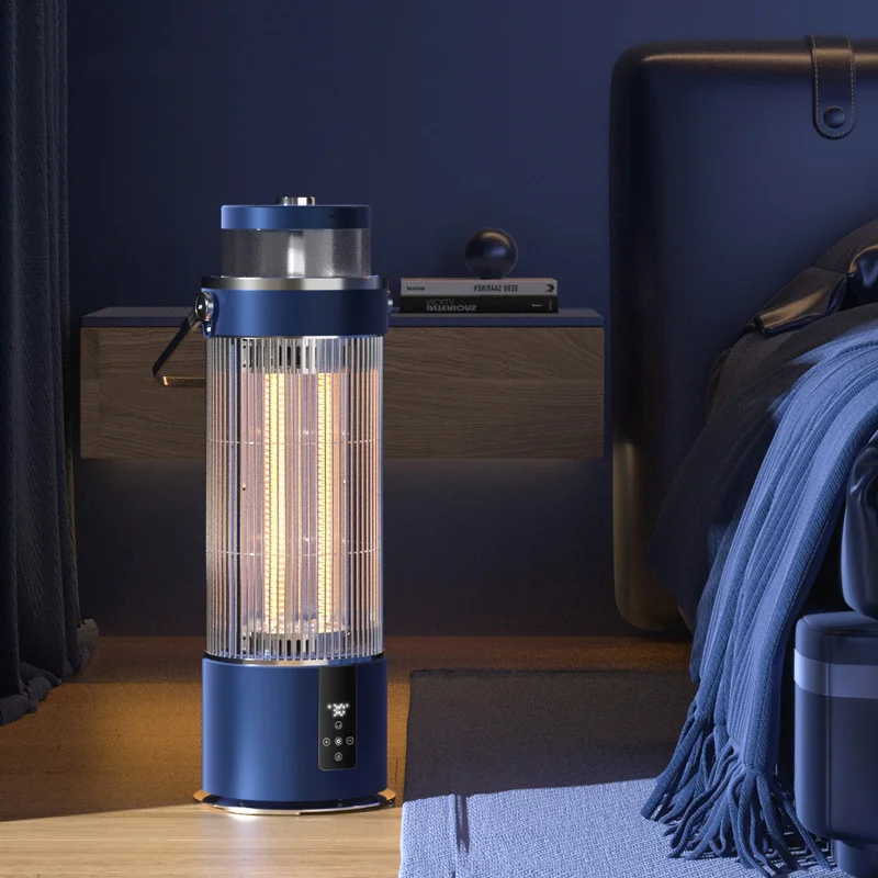 Energy saving household 120 degree rotation 800W carbon fiber far infrared electric heater with remote control