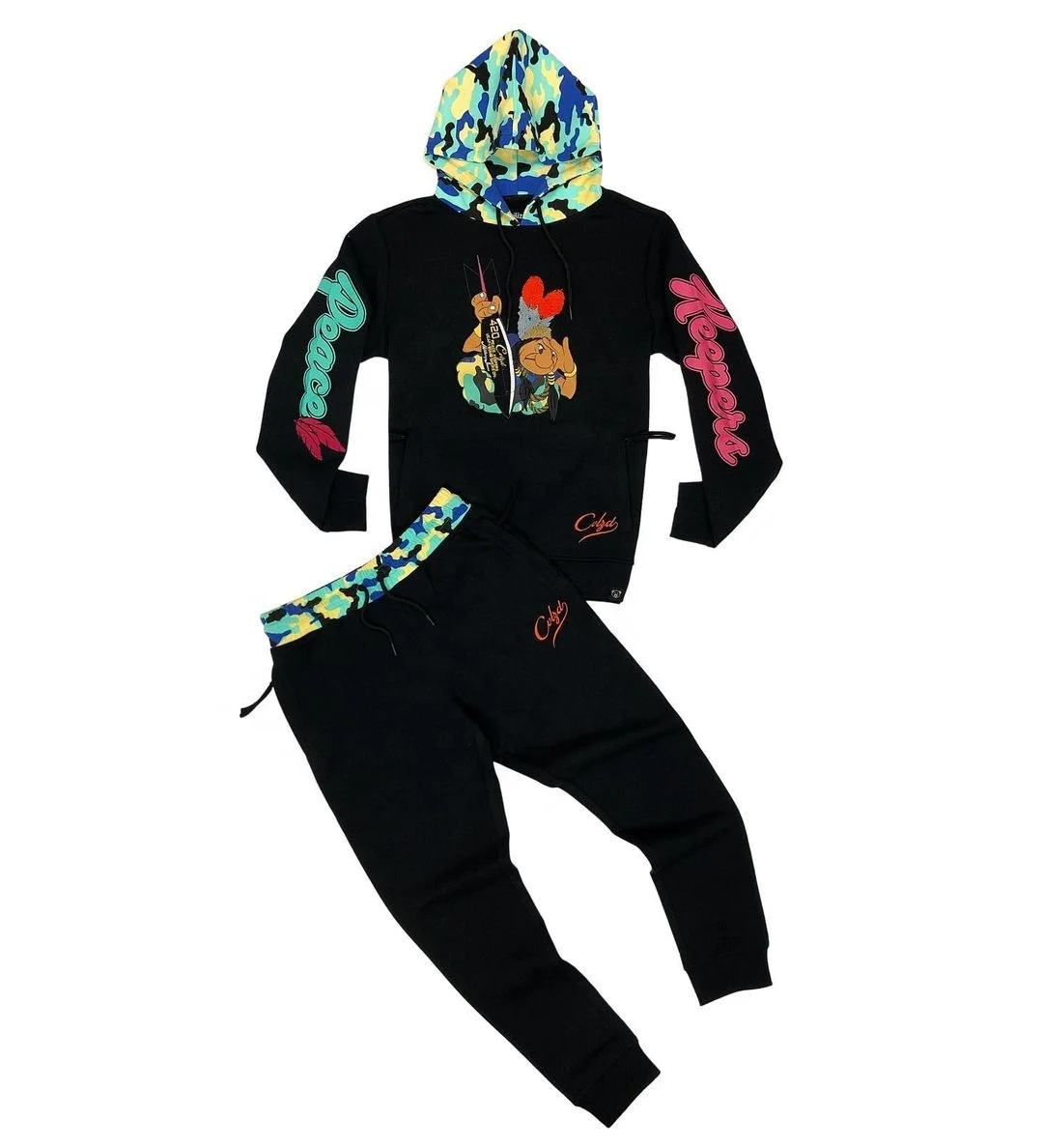 Bulk Wholesale High Quality Latest Design Tracksuit CUstom Street wear Fashion OEM ODM Factory Rates Jogging Custom Tracksuit