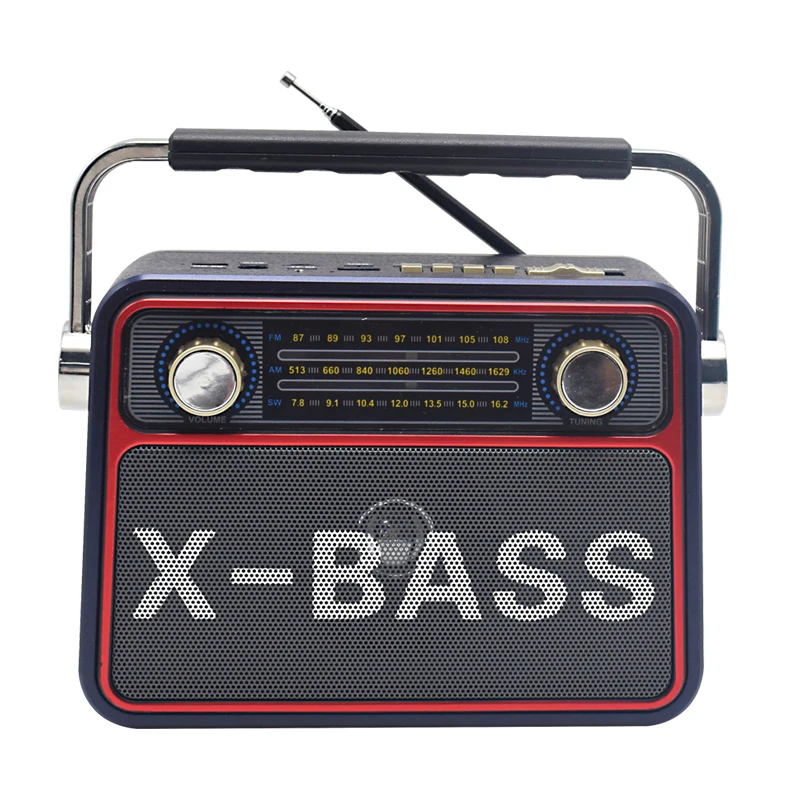 Best Quality Fm Portable Classic Radio Retro BT Speaker, Vintage Radio-Greadio FM Radio With Old Fashioned Classic Style