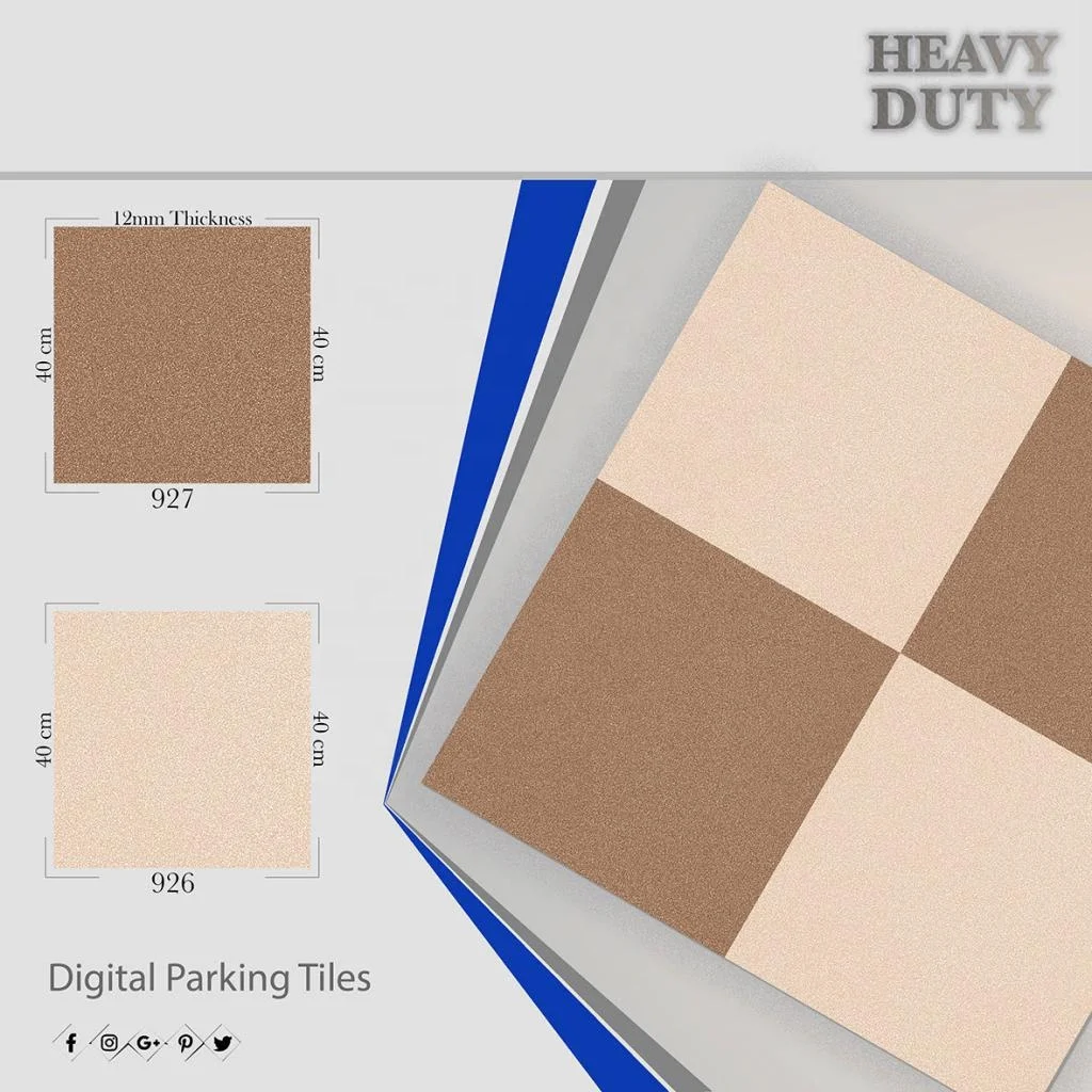 Vistaar Brand: Wholesale Price India for Newest Beige Digital Printing Parking Tiles, 40x40cm, Interior Decoration Porcelain