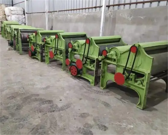 Small Cotton Fabric Waste Recycling Machine Cotton Fiber Processing Machine